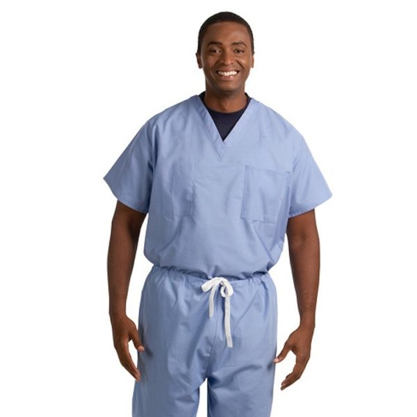 under scrub shirts men's